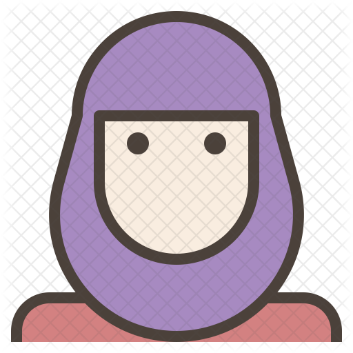 Hijab Woman Icon - Icon (512x512)