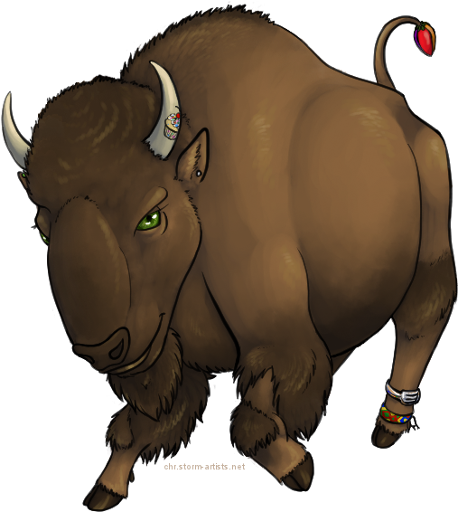 Group Art By - Bison (550x600)