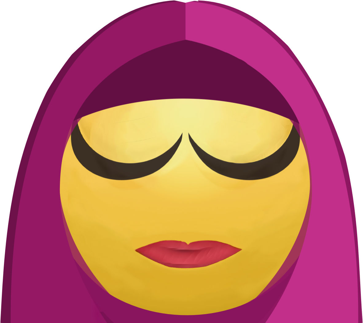 Com/en/emoticon Clipart Hijab - Muslim (1246x1130)