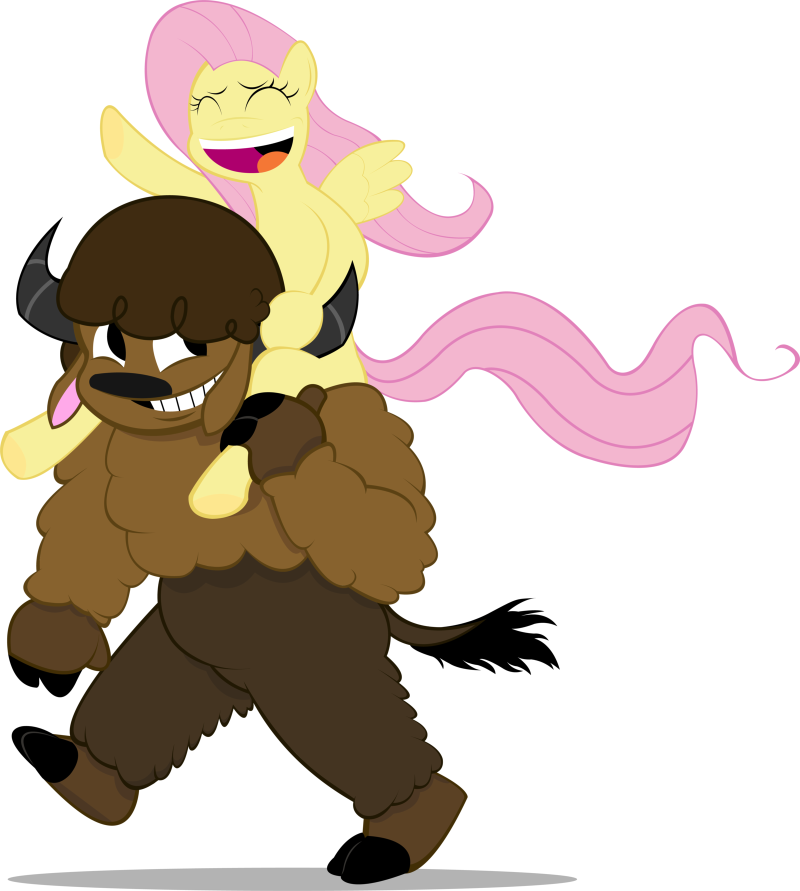 A Bison Ride By Geekscomeoutatnight A Bison Ride By - Cartoon (1600x1782)