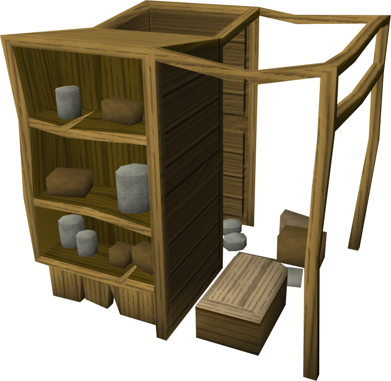 Wooden Larder Built - Larder Runescape (786x767)