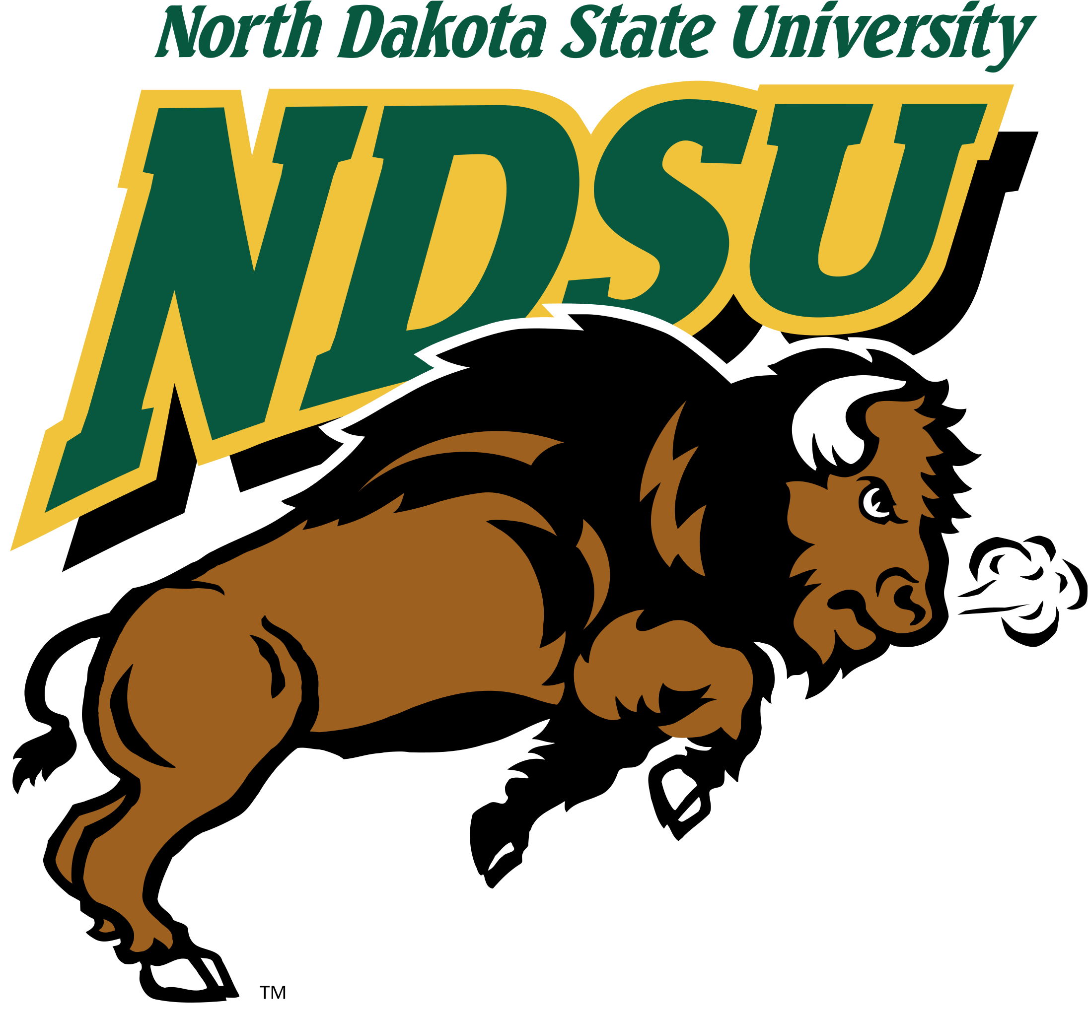 Ndsu Bison Logo Png Transparent - North Dakota State Bison (2400x2400)
