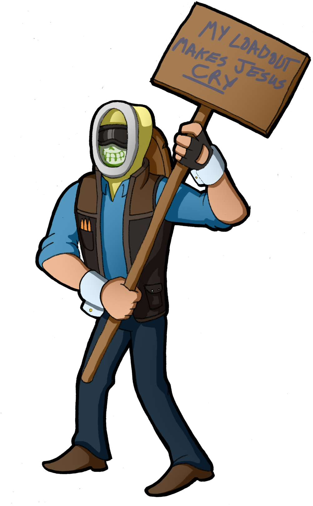 Tf2g007 By Thesudz Tf2g007 By Thesudz - Cold Killer Villain's Veil (1024x1639)