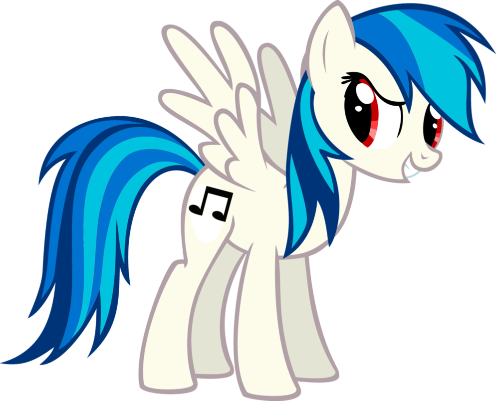 Dj Pon-3 Rainbow Dash By Rdbrony16 - Mlp Dj Pony As Rainbow Dash (994x804)