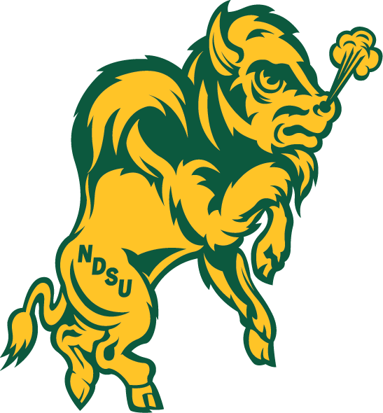Old Bison Logo 4 By Emily - Old Ndsu Bison Logo (547x590)