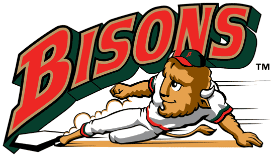 Buffalo Bisons Primary Logo - Buffalo Bisons Logo 2013 (545x313)