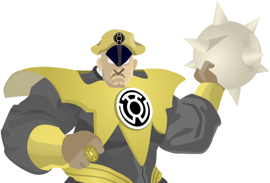 Sinestro Corpsman M - Yellow Lantern (566x378)