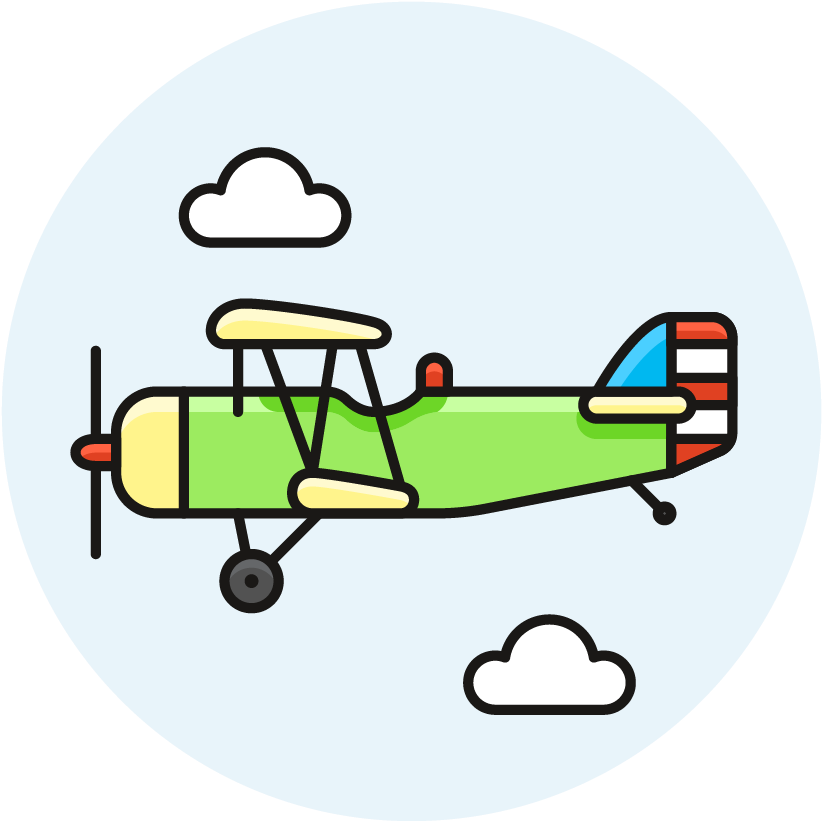 14 Propeller Plane - Cartoon - (2362x2362) Png Clipart Download. 