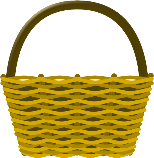 Basket Clipart - Hot Air Balloon Basket Clip Art (600x584)