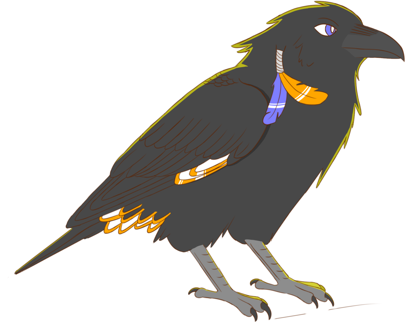 What A Bird By Roosterz What A Bird By Roosterz - Fish Crow (1600x1069)