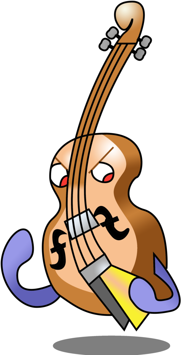 Jealous Bass By Badbird29 - Cartoon (678x1178)