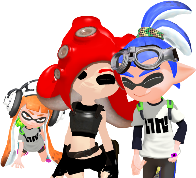 Orange Jealous By Mirai-digi - Splatoon (1203x664)