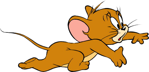 Tom And Jerry Clipart Tome - Tom Y Jerry Png (500x274)