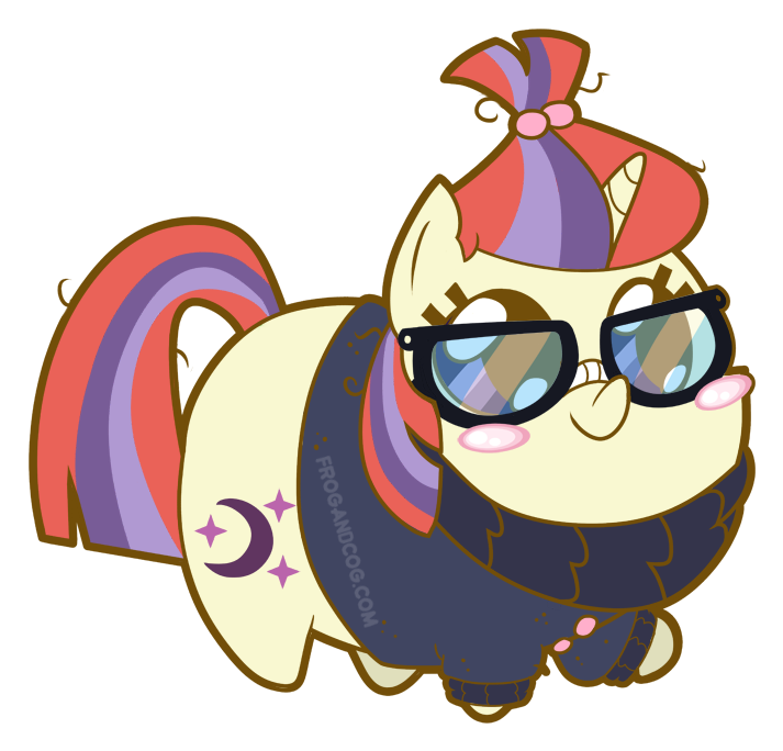 Moondancer Chubs Jealous - Cartoon (757x715)