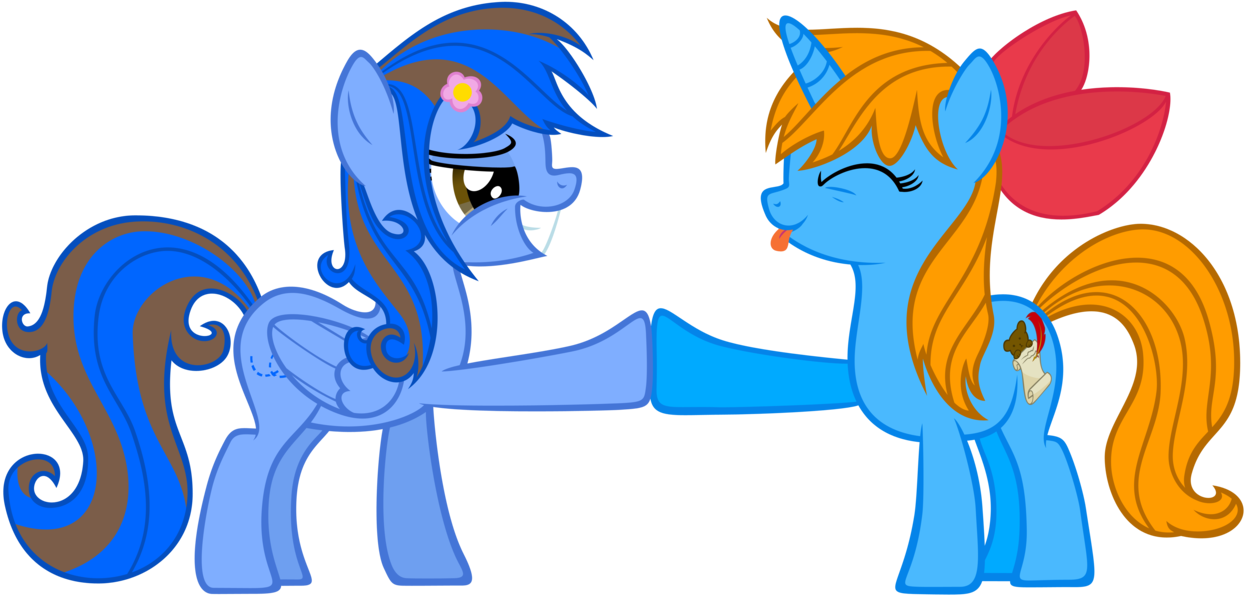 Are You Jealous, Bow, Eyes Closed, Female, Hair Bow, - Cartoon (1280x639)