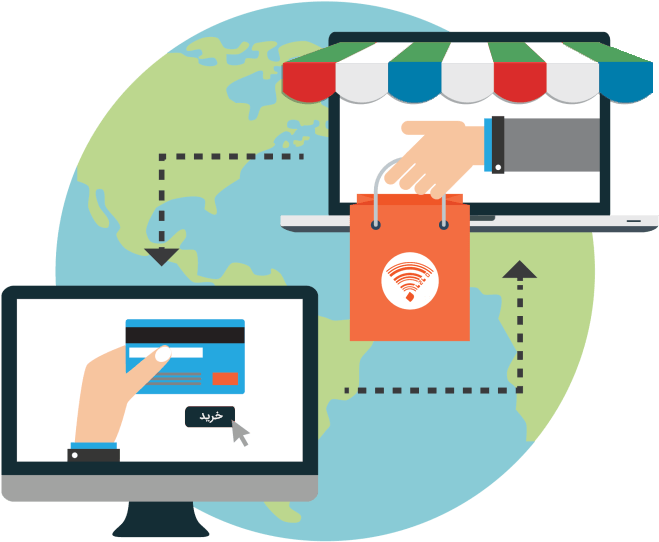 Online Shopping - Online Card Payments Png (1024x585)