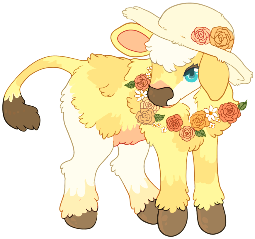 Yellow Paint Aesthetic Adopt Reveal By Loppyrae - Cartoon (1024x901)