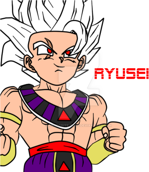 ~god Of Destruction Ryusei~ By Galaxy-zone - Dbz God Of Destruction Goku (600x655)