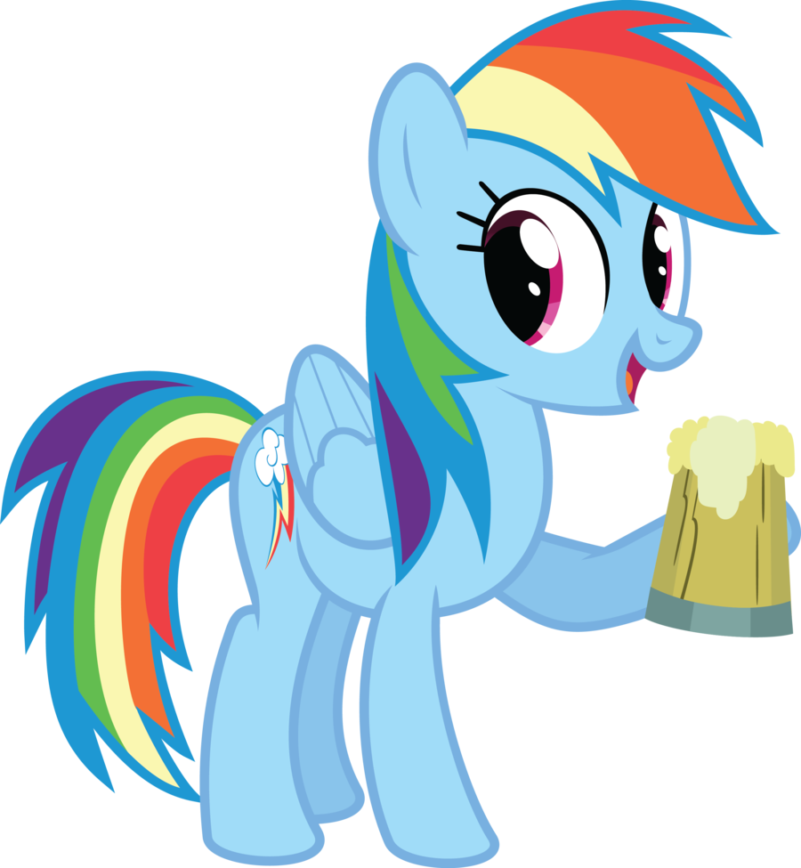 Now, Before You Make These Drinks, Buy A Canvas And - Rainbow Dash Apple Cider (900x975)