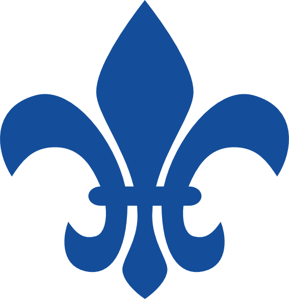 Blue Fleur De Lis (576x596)