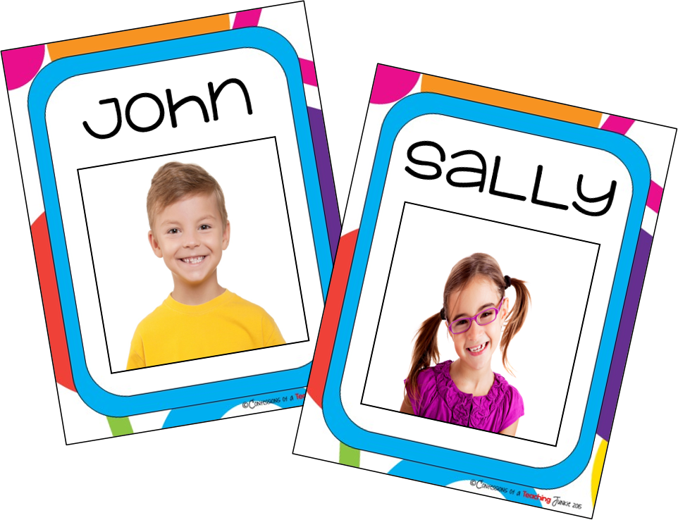 I Have Also Included Cards Where You Can Add Student - Book (962x738)