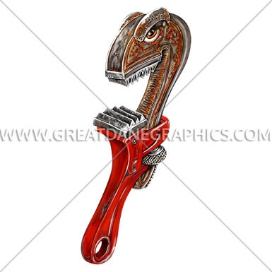 Angry Pipe Wrench - Water Gun (385x385)