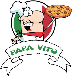 Logo Papa Vito Pizzeria & Pub - Pizza Clip Art (465x320)