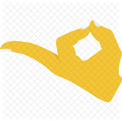 Meditation Hand Gesture Icon - Meditation (512x512)