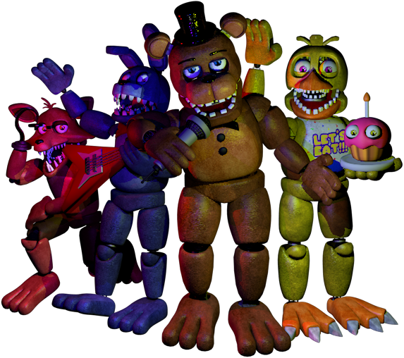 [c4d] The Unwithereds Gang By Foxy Gamer 90ex - Cinema 4d (573x508)