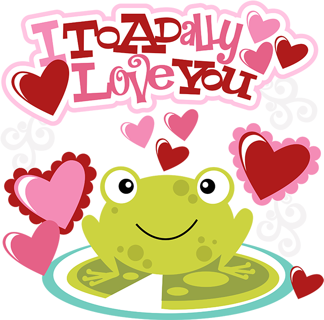 I Toadally Love You Svg Valentines Svg Files Free Svgs - Designs By Esther Mugs (648x631)