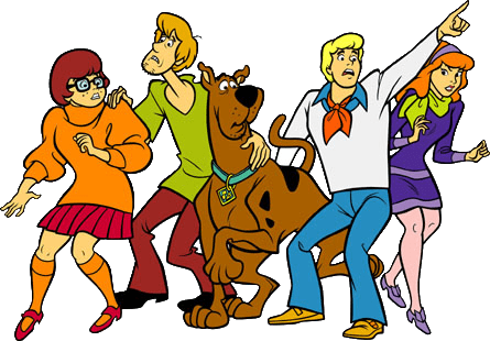 Download - Scooby Doo Cast Cartoon (445x310)
