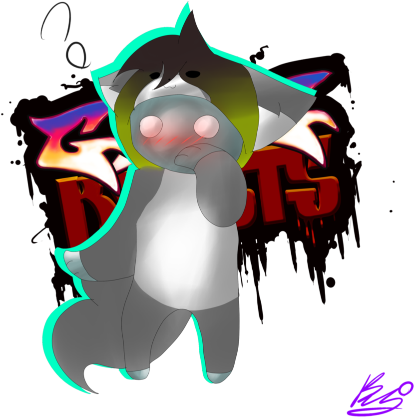 Gang Beasts Bj By Wolfaroon - Gang Beasts (892x895)