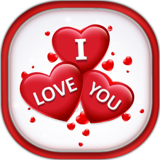 I Love You Photo Frames Icon - Valentine Hearts (512x512)