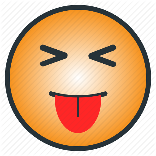 Emoji, Emoticon, Face, Kid, Langh, Tease, Tongue Out - Tongue Emoji Face (512x512)