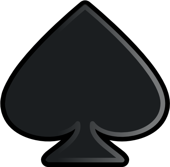 Aceofspades Clip Art At Clker Com Vector Clip Art Online, - Aceofspades Clip Art At Clker Com Vector Clip Art Online, (600x542)