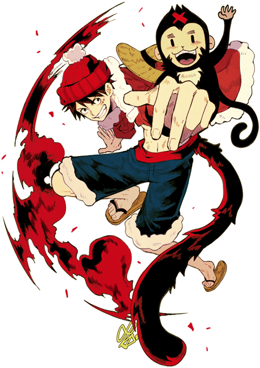 One Piece, Monkey D - Monkey D. Luffy (600x800)
