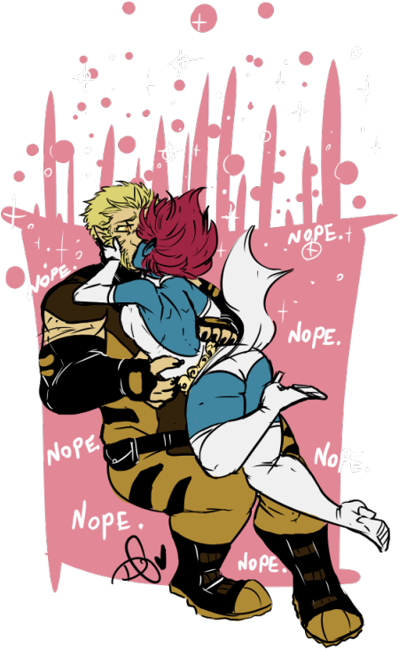 Marvel Dc - Sabretooth And Mystique Art (463x750)