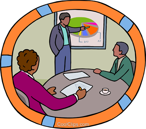 Man Presenting Data To Co-workers Royalty Free Vector - Smiley Face With Sunglasses (480x424)