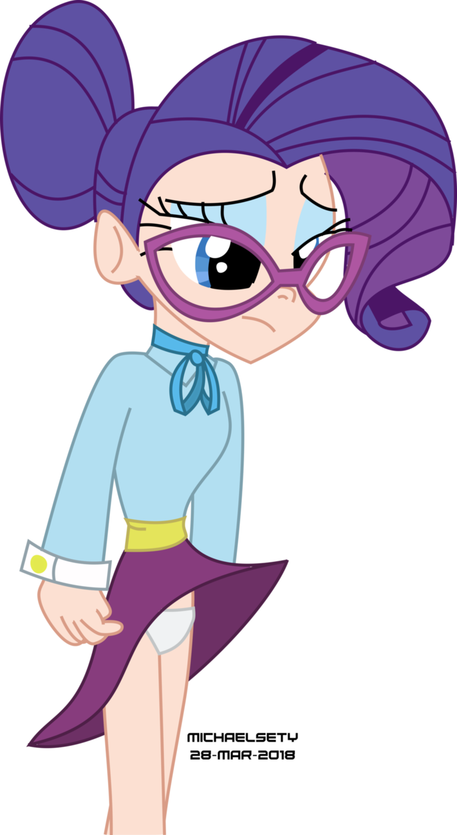 Rarity The Teacher By Michaelsety - Cartoon (661x1208)