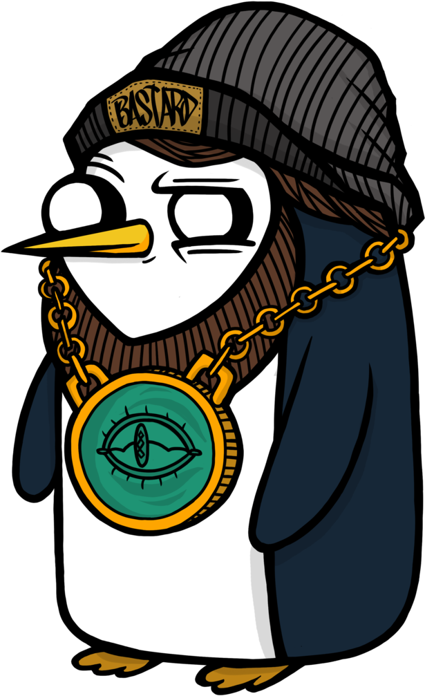 Gangsta Gunter By Seignemartin - Gunter Adventure Time Art (774x1032)