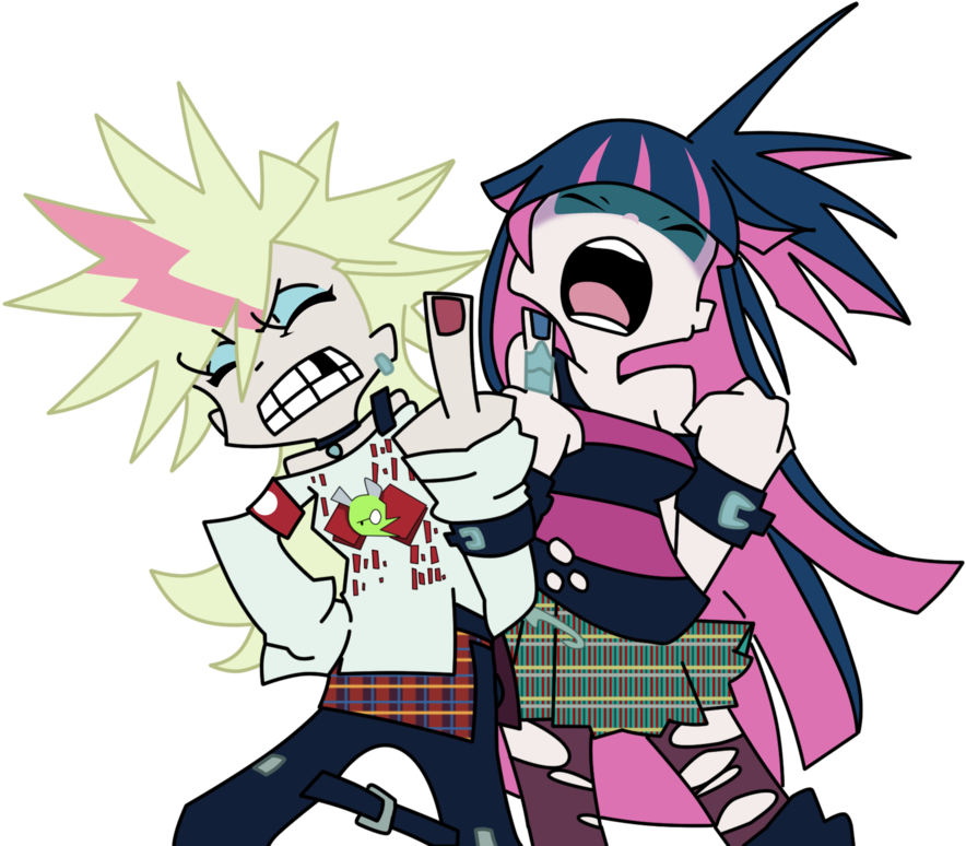 Anarchy By Mrockz - Panty & Stocking With Garterbelt (900x780)