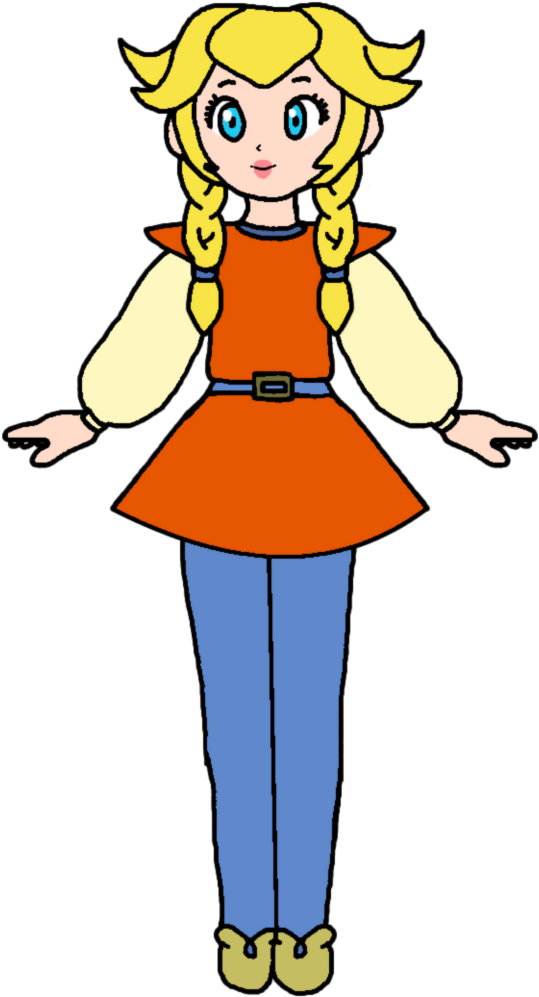 Odette - Princess Peach Cinderella Maid (720x1109)