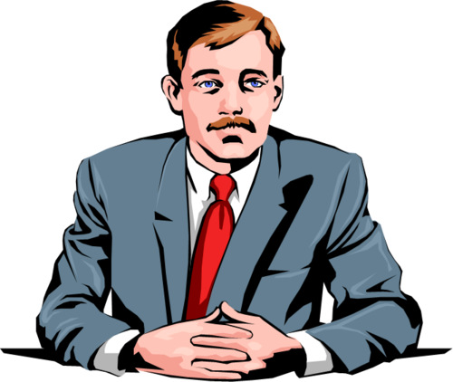 Shit Cus Say - Executive Illustration (500x422)