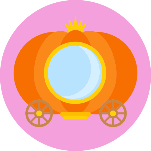 Cinderella Carriage Free Icon - Cenicienta Iconos (512x512)