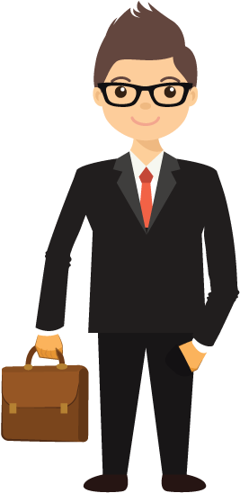 Need A Job A - Lawyer Illustration (409x556)