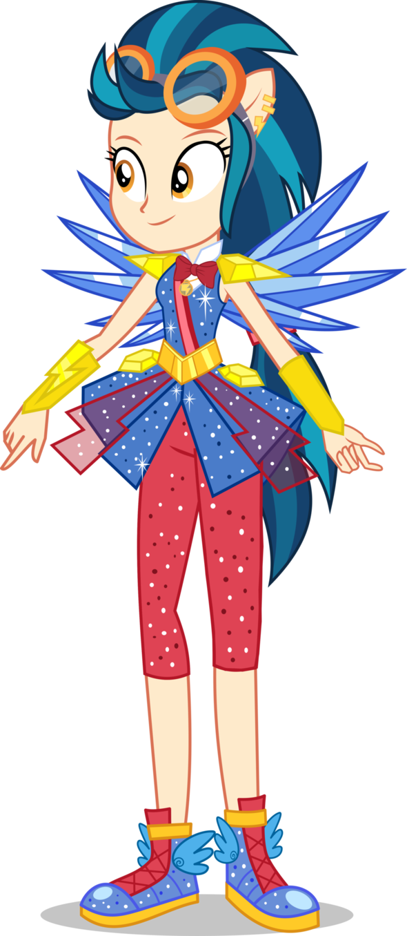 [request] Indigo Zap Au [2/7] By Limedazzle - Legend Of Everfree Indigo Zap (590x1355)