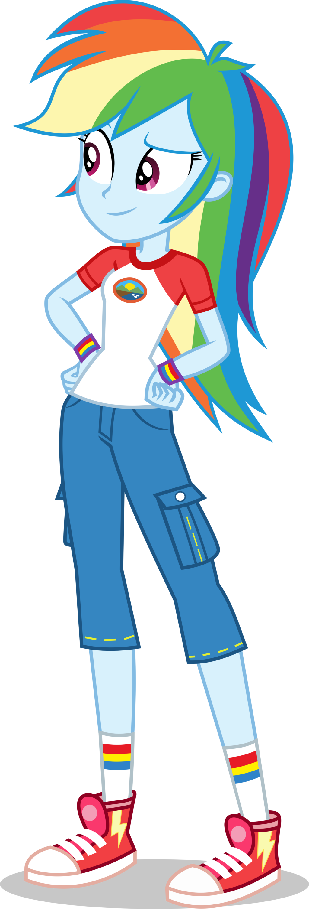 Rainbow Dash, Speed, Speed - Rainbow Dash Legend Of Everfree (1024x3006)