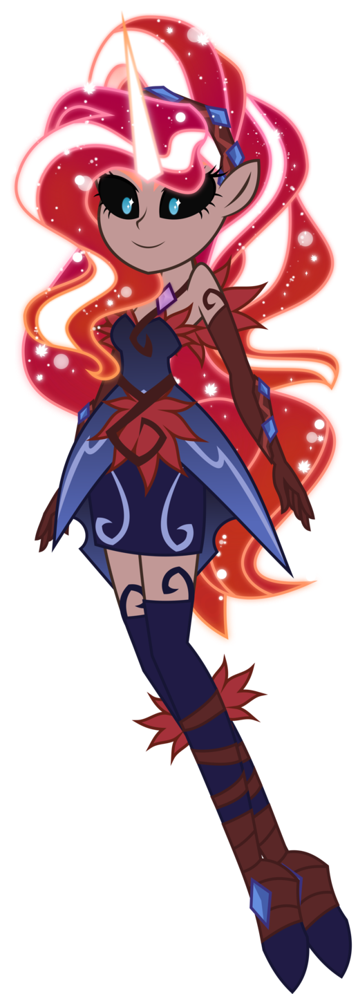 Rarity Sounds Like Everfree In Another Alternate Universe, - Mlp Eg Gaia Rarity (520x1533)