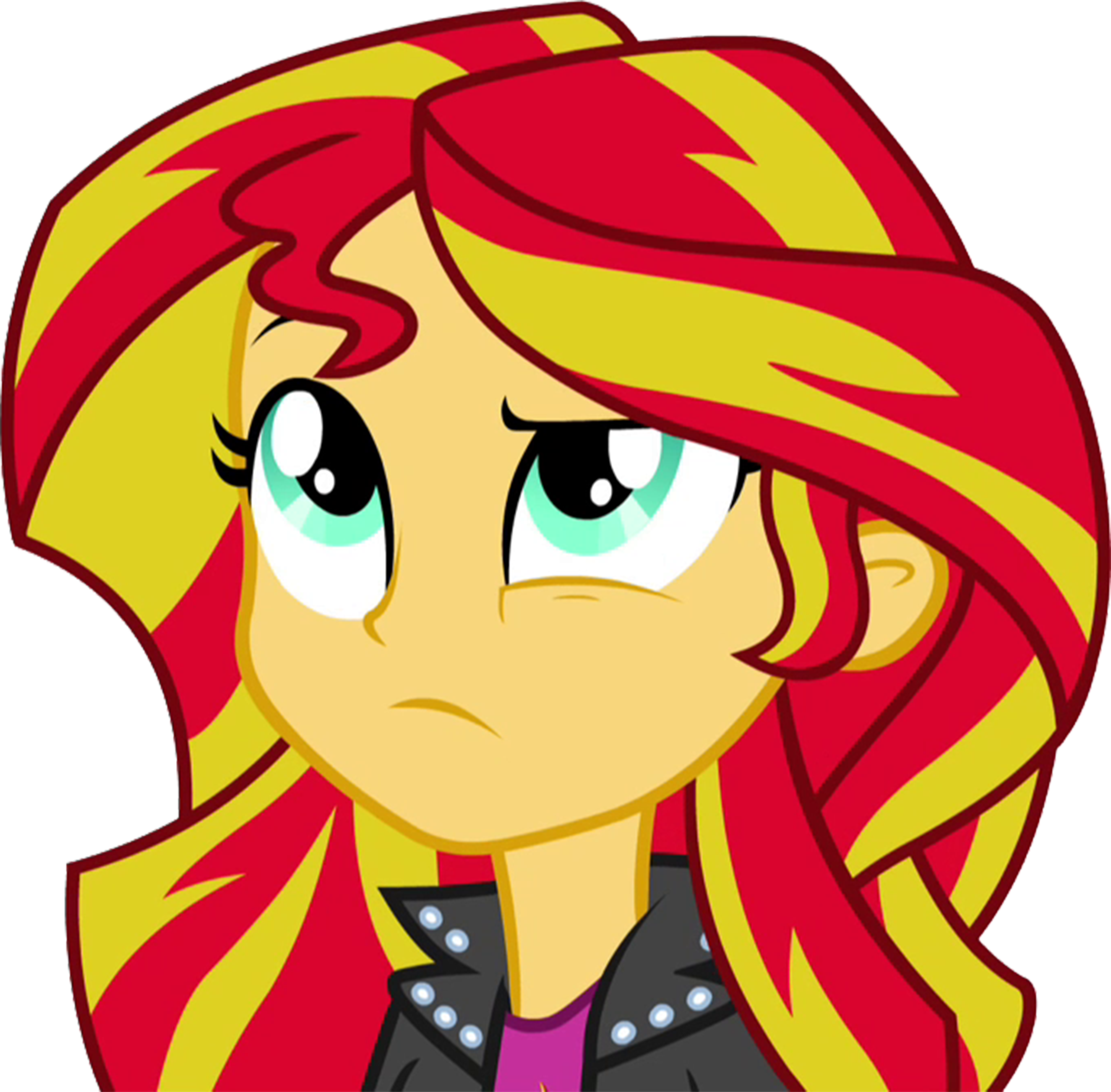 Free Mlp Sunset Shimmer Vector - Mlp Eg Sunset Shimmer Costume (3425x3365)