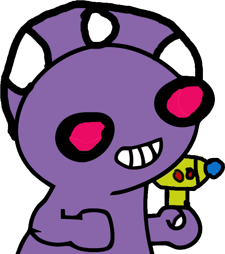 Minecraft Bendy And The Ink Machine Pink Purple Clip - Shroob Meme (930x858)